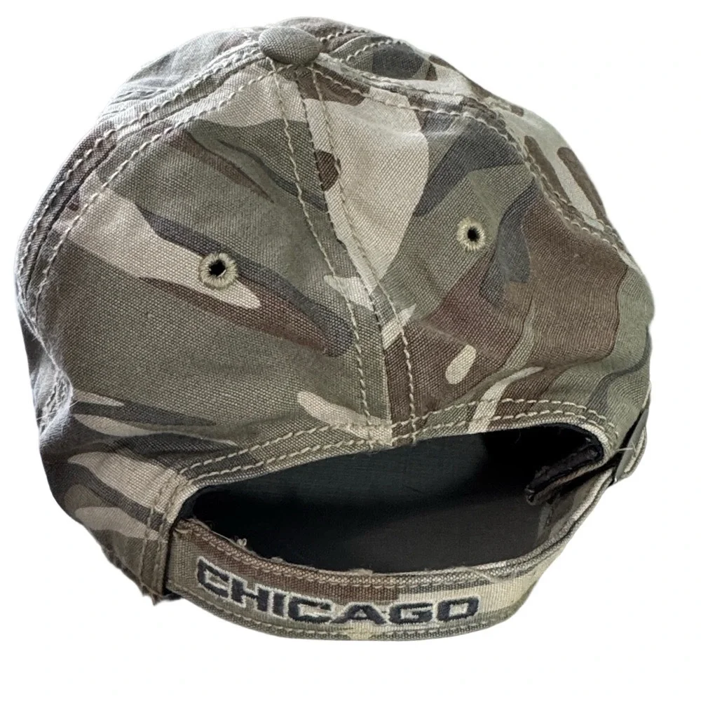 Chicago White Sox Camouflage Baseball Cap OSFM
